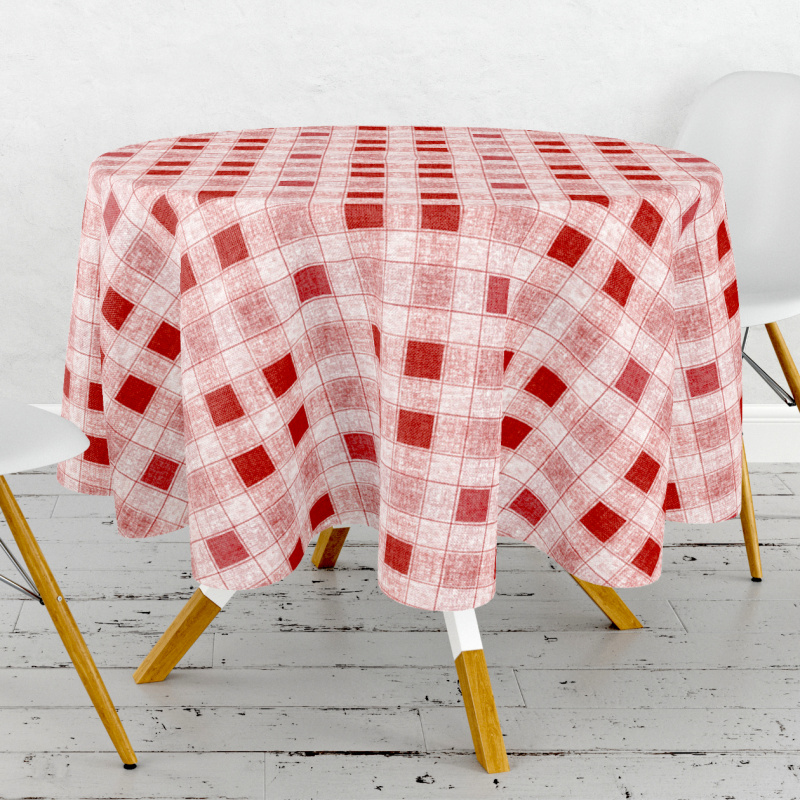 Ubrus PVC kulatý Fl-1353-02 – Fl-1353-02 – Kostka léta (různé velikosti)