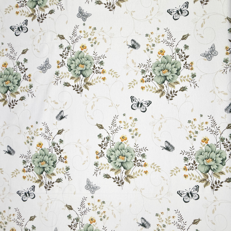 Ervi Bavlněné povlečení oboustranné - Modrý květ jara