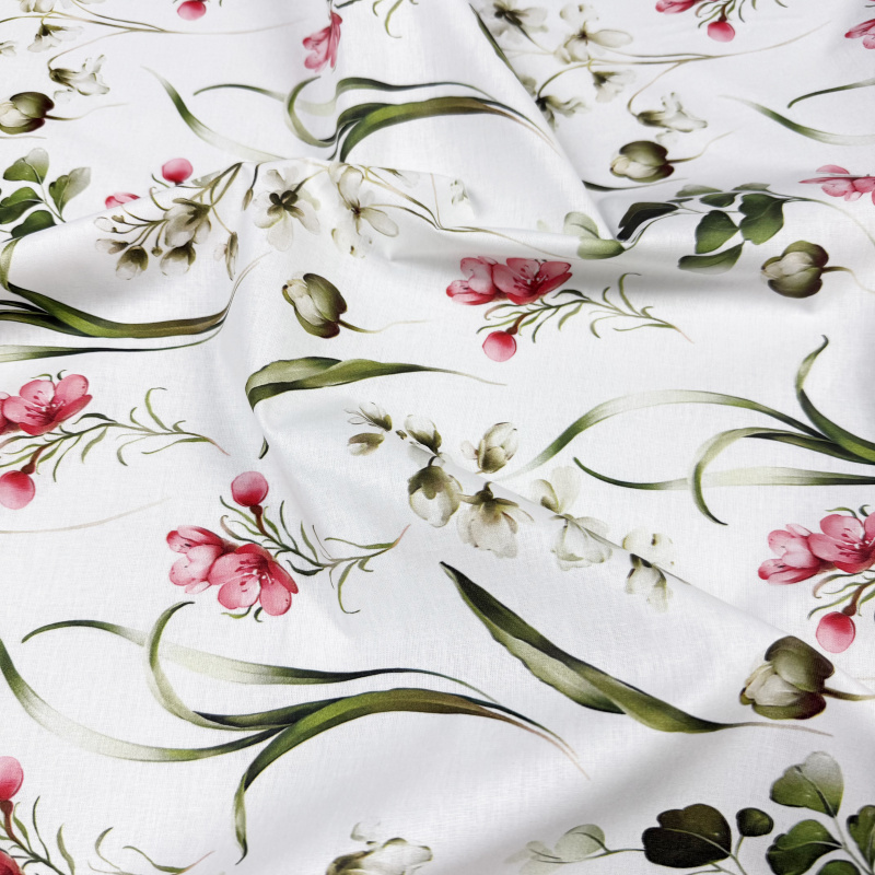 Ervi Bavlněný závěs - Zelená harmonie - kopie