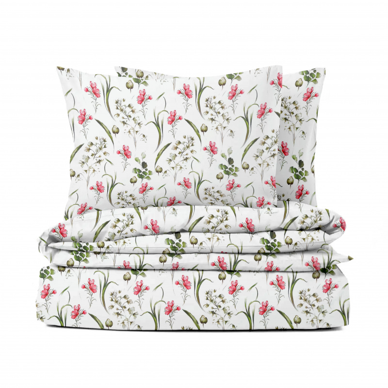 Ervi Bavlněné povlečení - Dotek květů