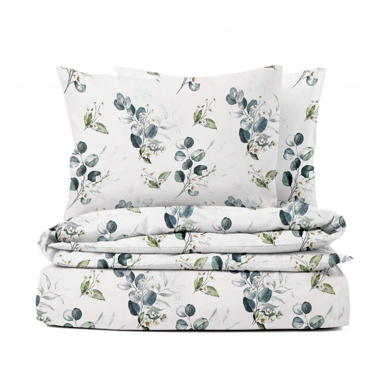 Ervi Bavlněné Saténové povlečení DELUXE - Dotek Přírody