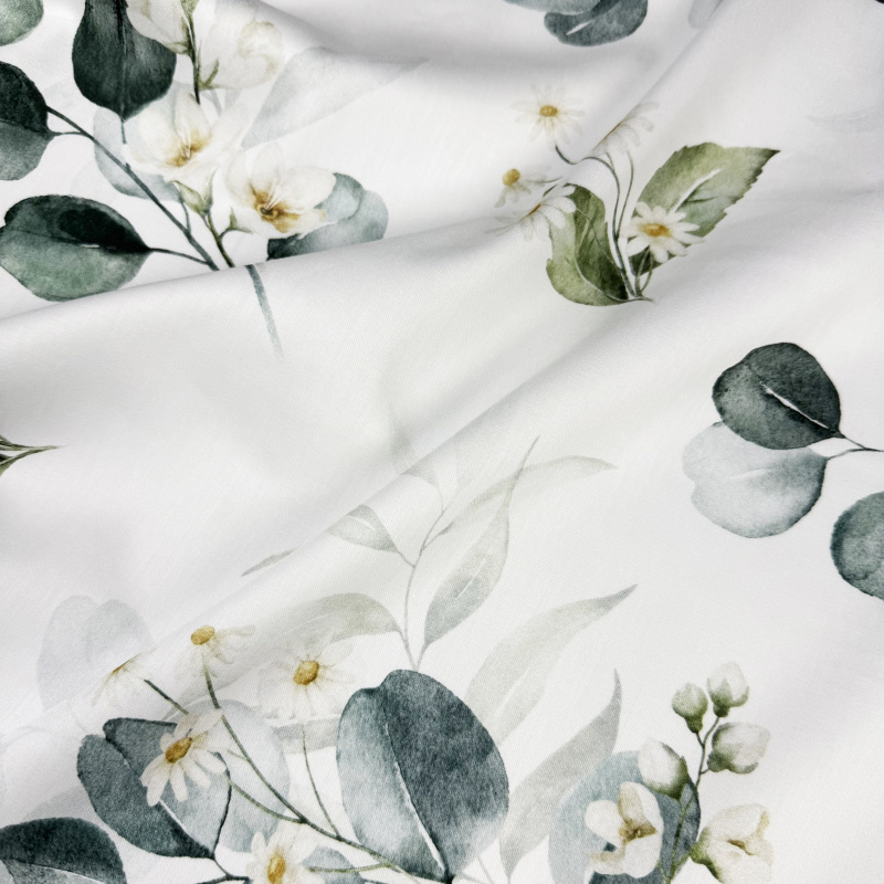 Ervi Bavlněné Saténové povlečení DELUXE DUO - Elegance Tygří