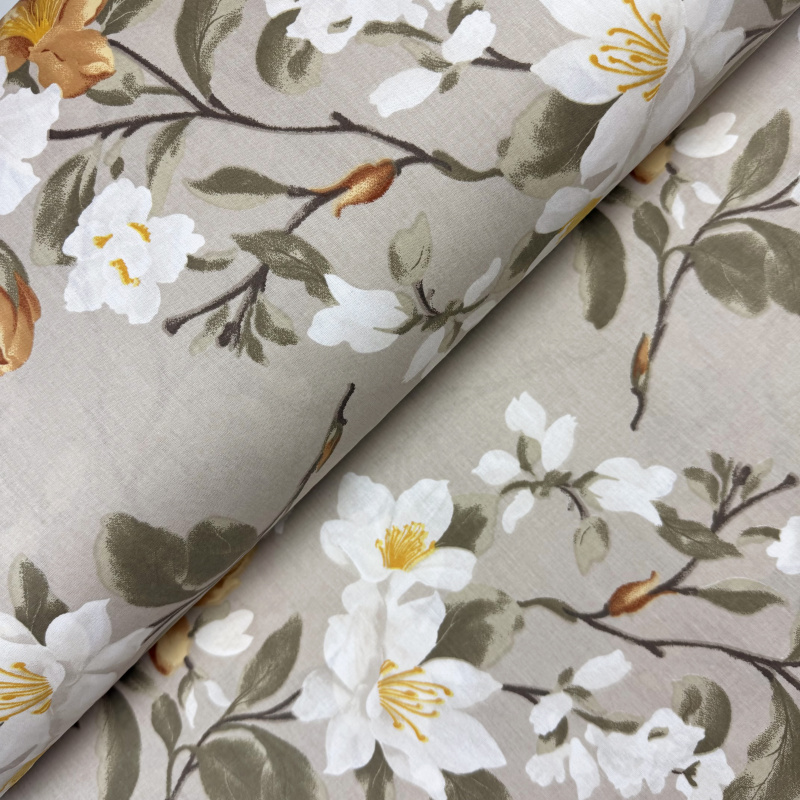 Ervi Bavlněná látka/plátno š.240cm - Magnóliový klid - 29042-7, metráž