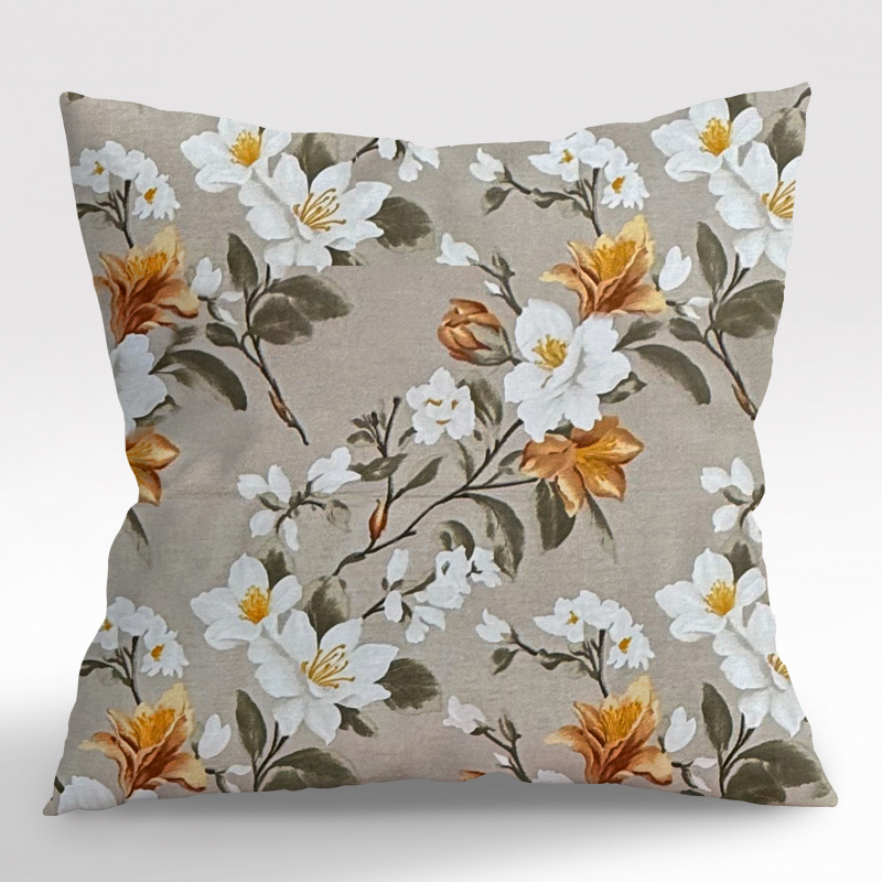 Ervi povlak na polštář Bavlněný - Magnóliový klid