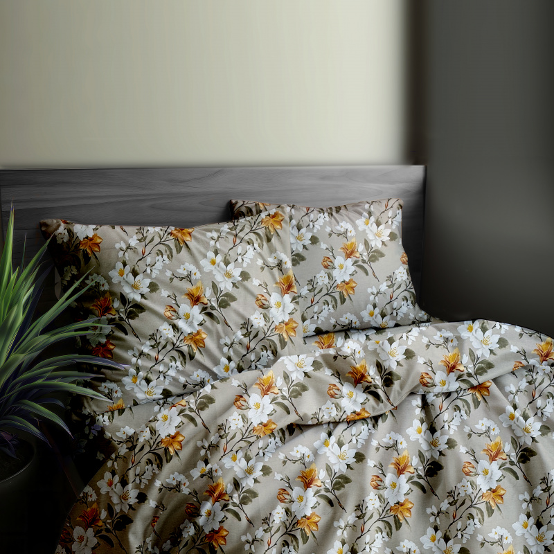 Ervi Bavlněné povlečení - Magnóliový klid