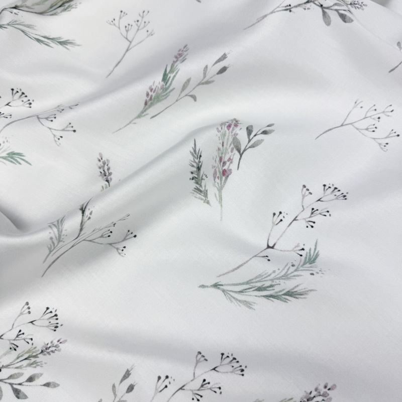 Ervi Bavlněné Saténové povlečení DELUXE DUO - Dotek Přírody