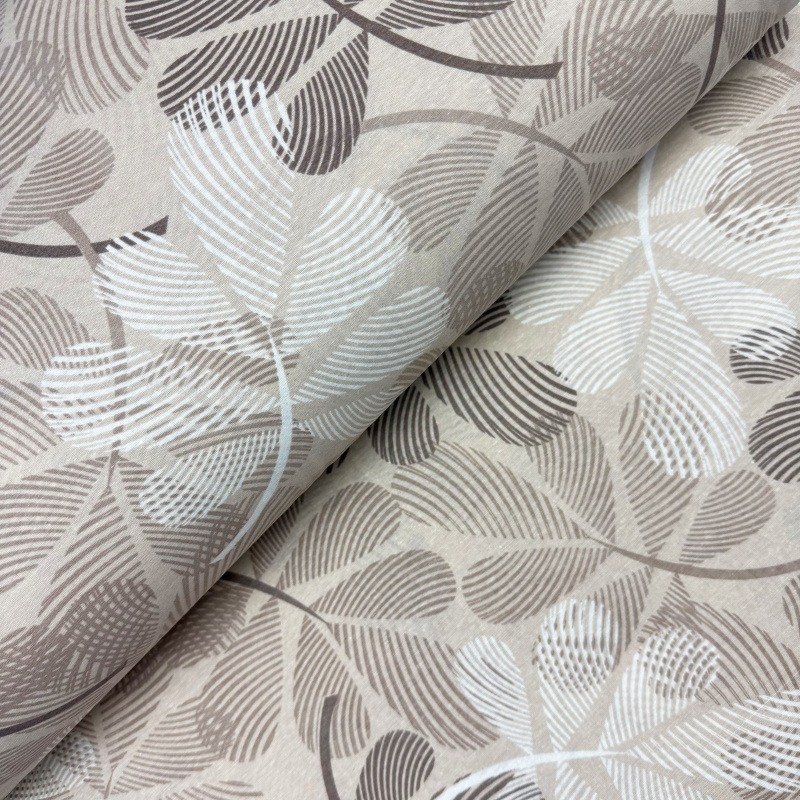 š.240cm Ervi Bavlněná látka/plátno - Listová poezie - 37609-3, metráž