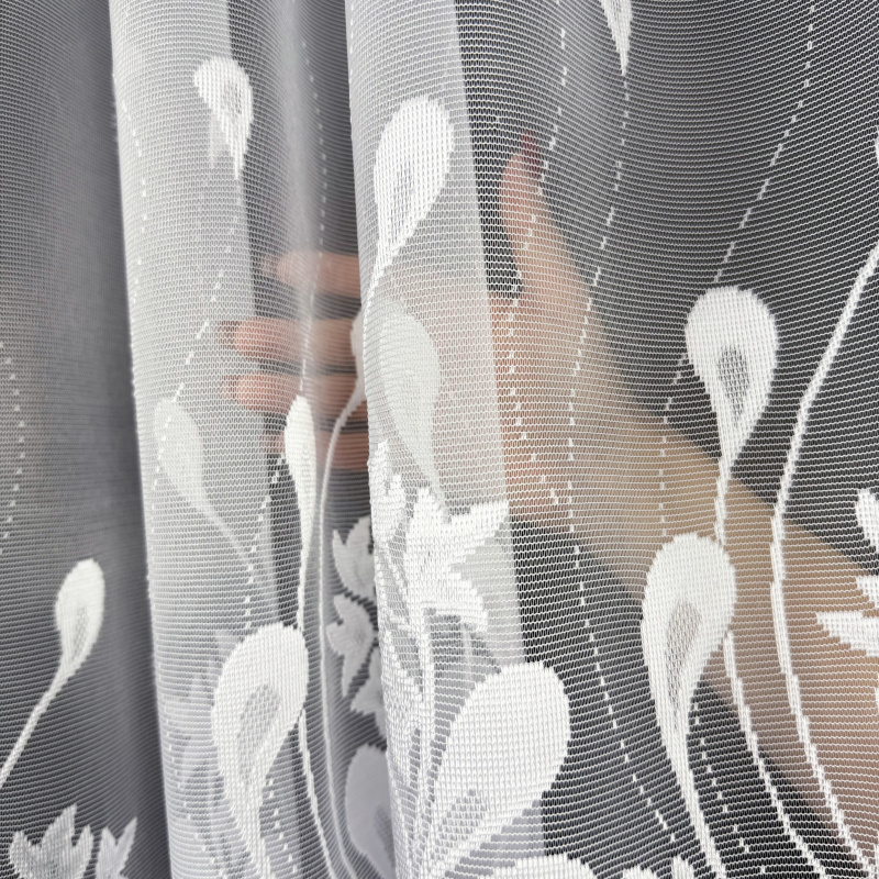 Ervi oblouková hotova záclona s řasící páskou - 15188