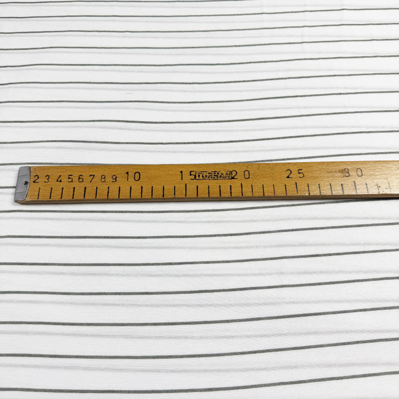 Ervi povlak na polštář Bavlněný - Pruhované elegance pruhy na bílém