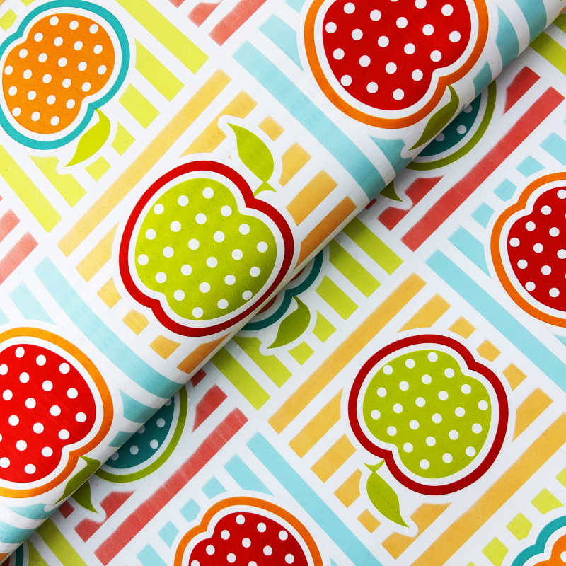 Ubrus PVC DC-600A – Jablíčková zahrádka (různé velikosti)