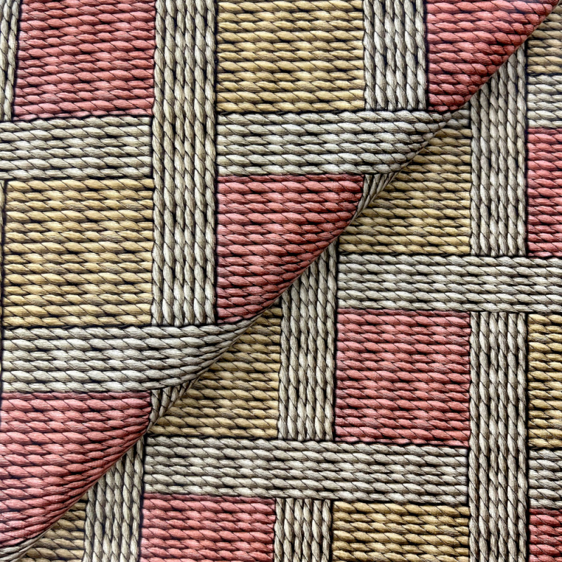 Ubrus PVC kulatý DC-410E – Kouzlo provázků (různé velikosti)