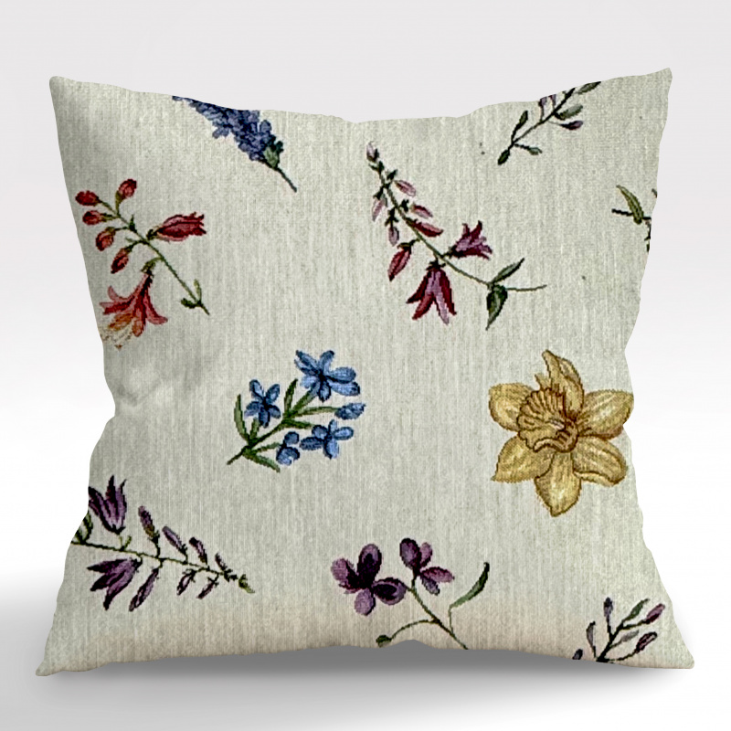 Ervi povlak na polštář Gobelínový - Narcisová romance