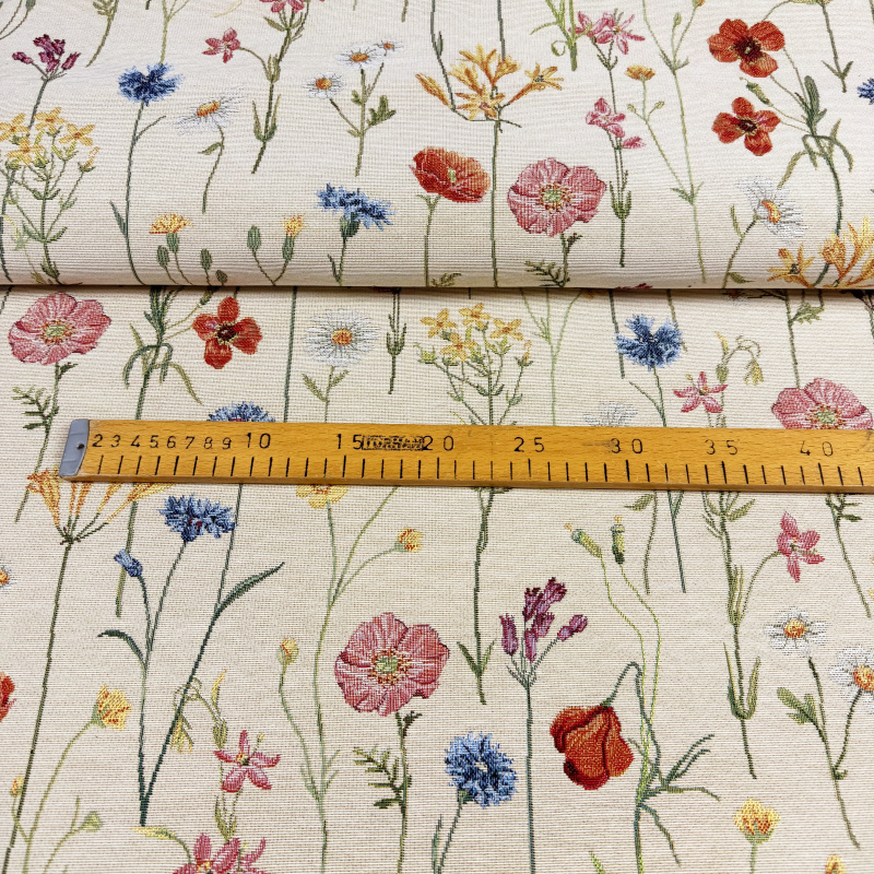 280cm šířka Dekorační/potahová Gobelínová látka  - Divoká krása