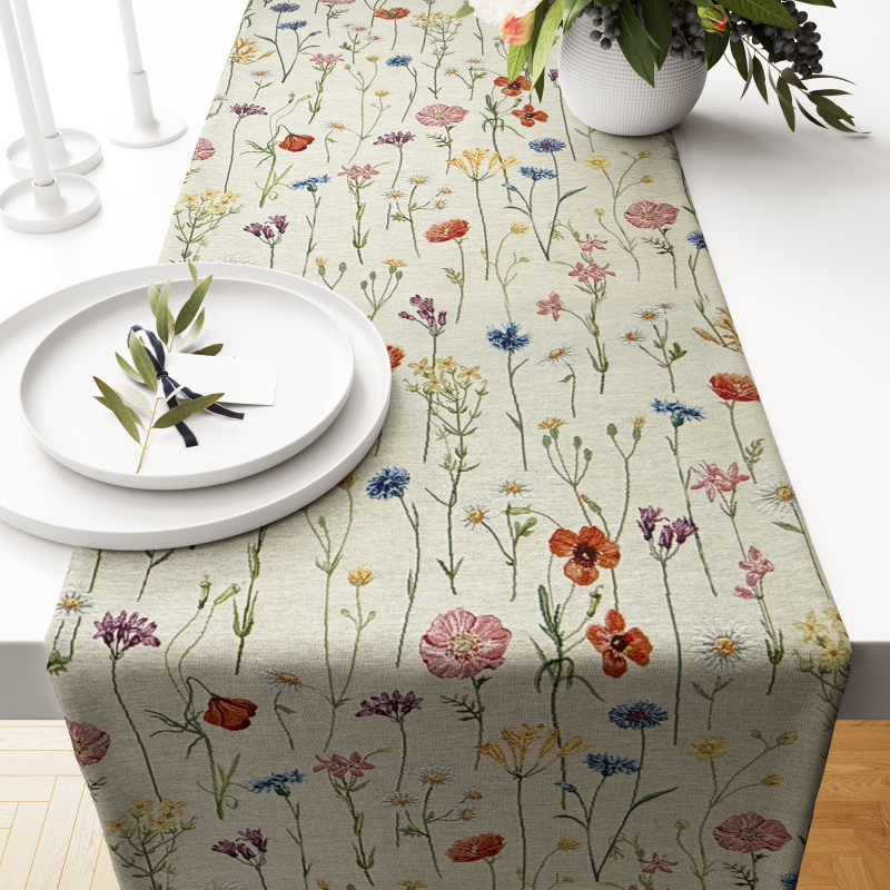 Ervi Gobelinový běhoun na stůl - Divoká krása