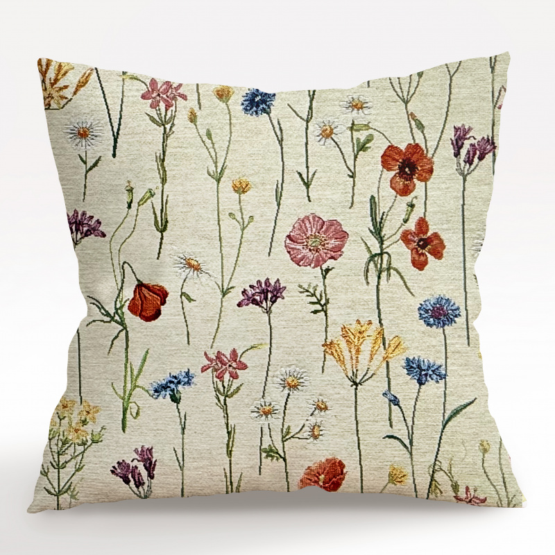 Ervi povlak na polštář Gobelínový - Divoká krása