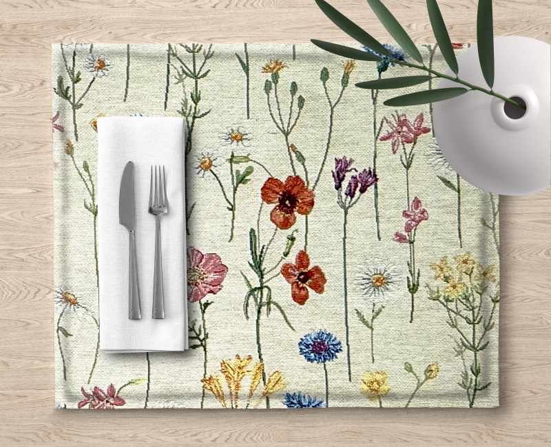 Ervi Gobelínové prostírání na stůl - Divoká krása